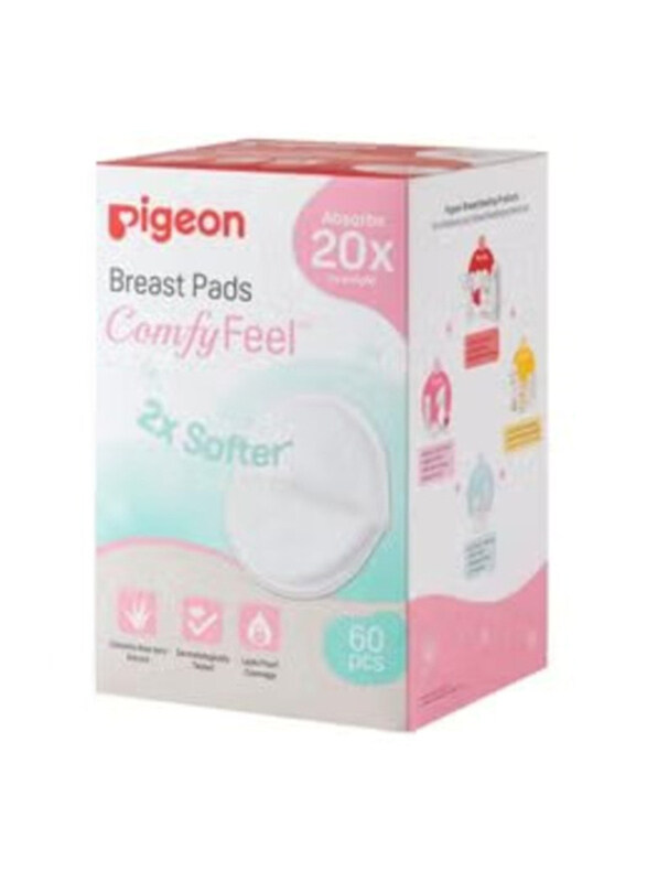 

Pigeon 60-Piece Honeycomb Breast Pads, White