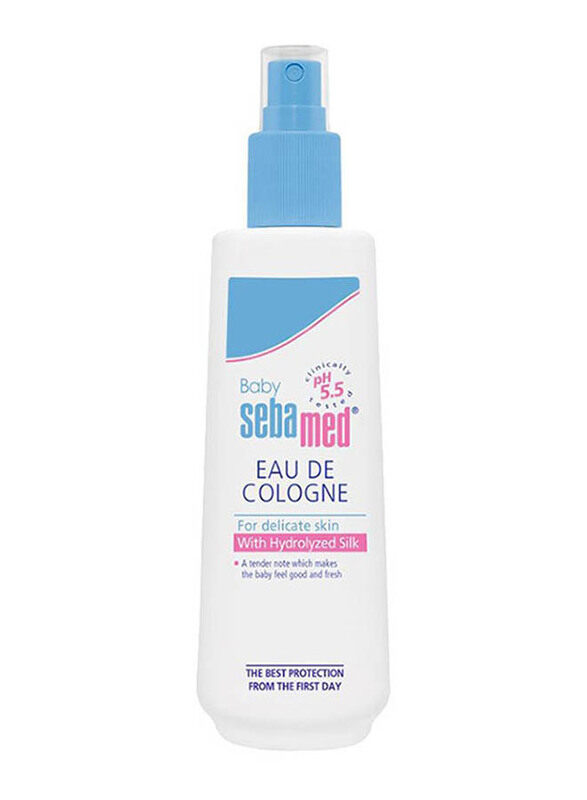 

Sebamed 250ml Eau De Cologne with Hydrolysed Silk, White