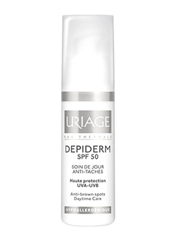 

Uriage Depiderm SPF50 Anti-Brown Spots High Protection Daytime Skincare, 30ml