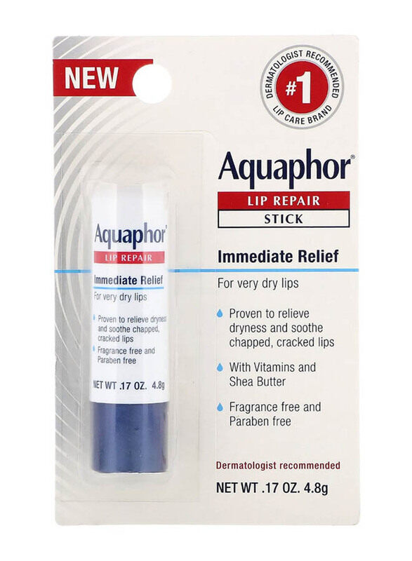 

Aquaphor Immediate Relief Lip Repair Stick, 4.8gm
