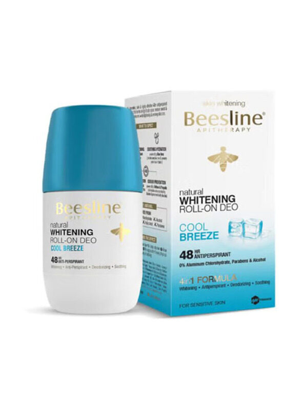 

Beesline Cool Breeze Whitening Roll-On Deodorant, 50ml