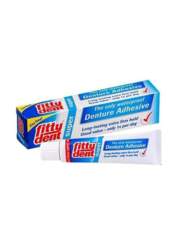 

Fitty Dent Super Denture Adhesive, 20gm