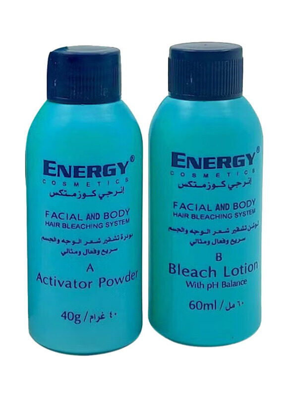 

Energy Cosmetics Hair Bleaching System, 40 + 60ml, 2 Pieces