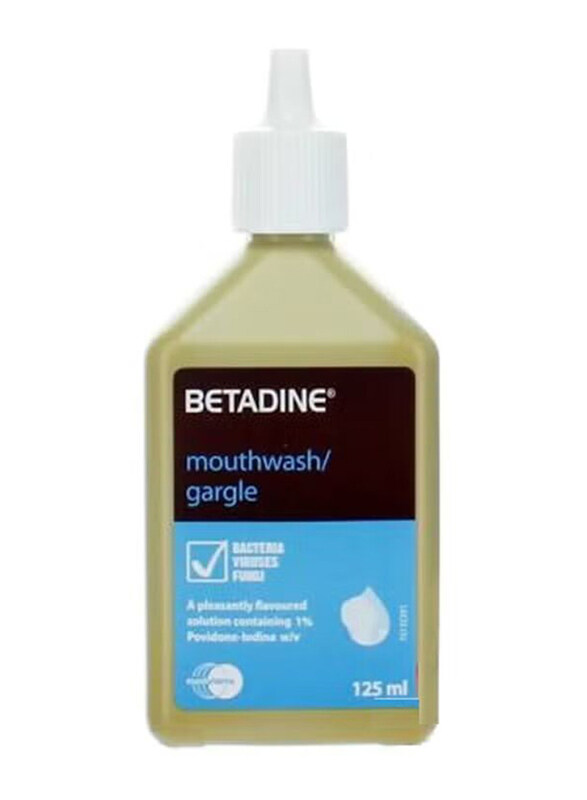 

Betadine Mouthwash, 125ml