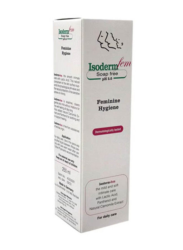 

Isoderm Feminine Hygiene Fem Wash, 250ml