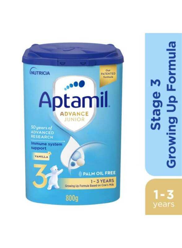 

Aptamil Advance Junior 3 Milk Formula, 1-3 Years, 800g