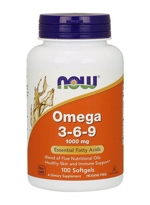 

Now Foods Omega 3-6-9 1000 Mg, 100 Softgels