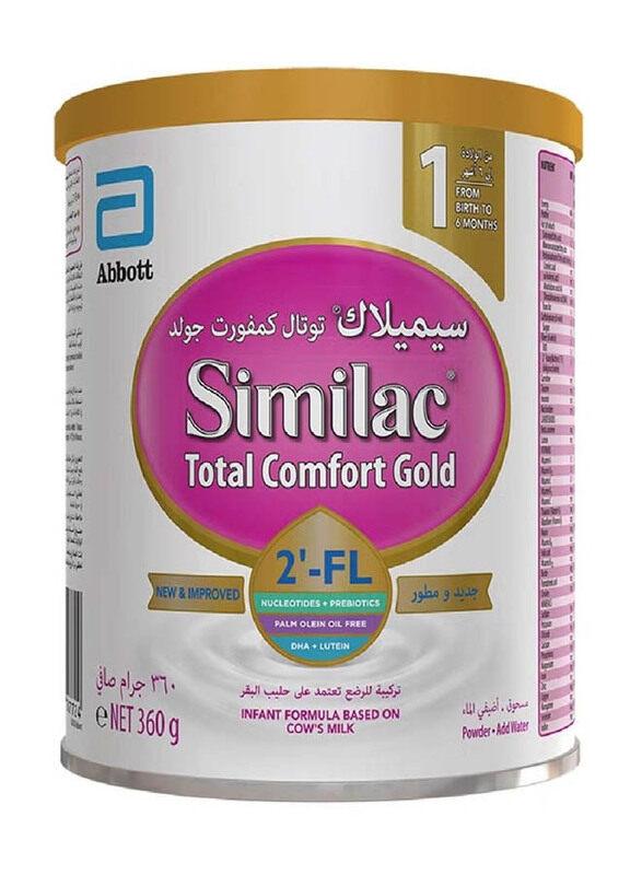 

Similac Total Comfort Gold Stage 1, 6-12 Months, 360g