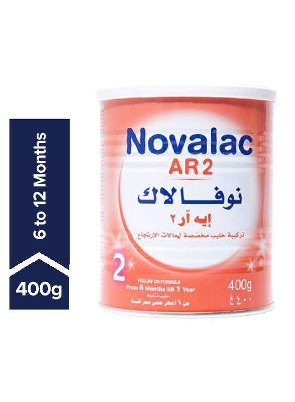 

Novalac Stage 2 AR Follow On Milk Formula, 400g