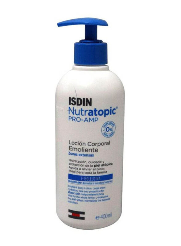 

Isdin Nutratopic Pro-Amp Emollient Body Lotion, 400ml