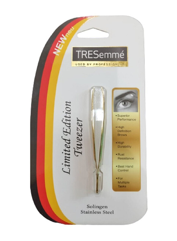 

TRESemme Solingen Stainless Steel Limited Edition Tweezer, Gold