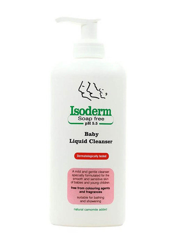 

Isoderm 500ml Baby Liquid Cleanser, White