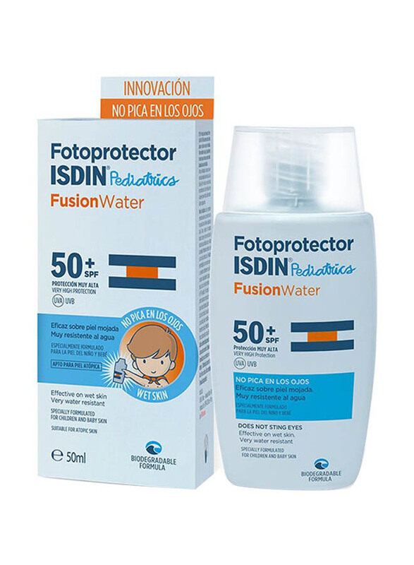 

Isdin Fotoprotector Fusion Water Paediatrics SPF 50+, 50ml