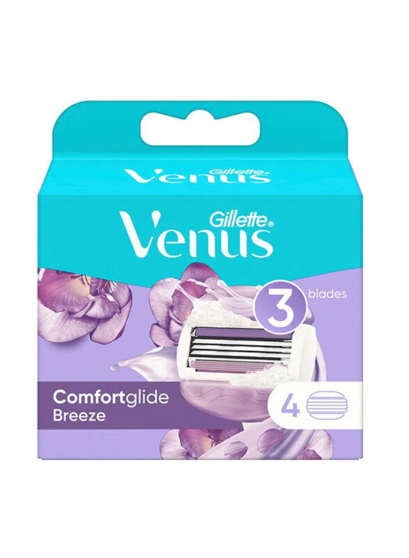 

Gillette Venus Comfortglide Breeze Blades Set, 4 Pieces