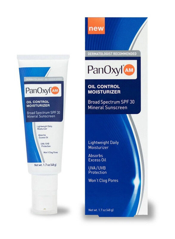 

Panoxyl Am Oil Control Face Moisturizer Spf30 Mineral Sunscreen, 48gm