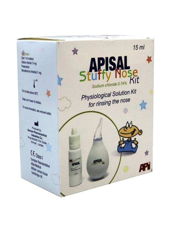 

Apisal Apisal Kit for Rinsing The Nose, 15ml