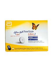 Freestyle Libre 2 Flash Glucose Monitoring System Sensor Kit, White
