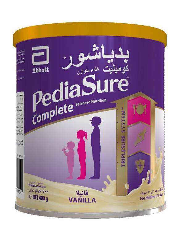 

Pediasure Complete Milk Formula, 1-10 Years, 400g