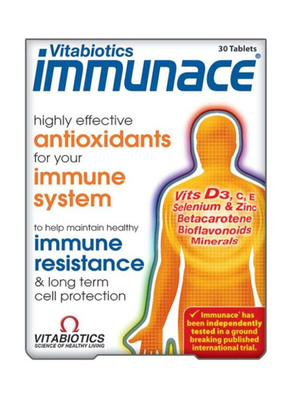 

Vitabiotics Immunace Tablets, 30 Tablets