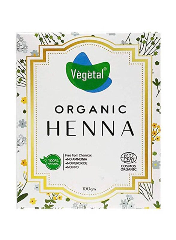 

Vegetal Organic Henna, 100g, White