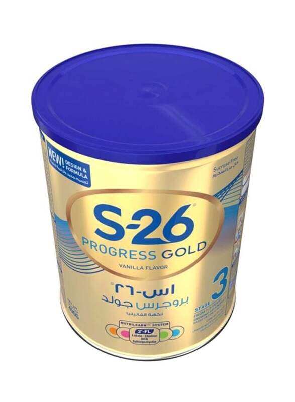 

S-26 Progress Gold Stage 3 Premium Vanilla Milk Formula, 400g