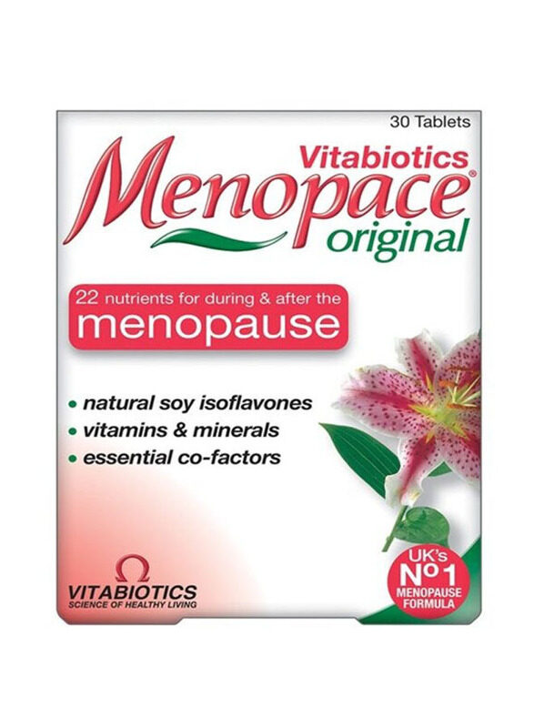 

Vitabiotics Menopace Original Tablets, 30 Tablets