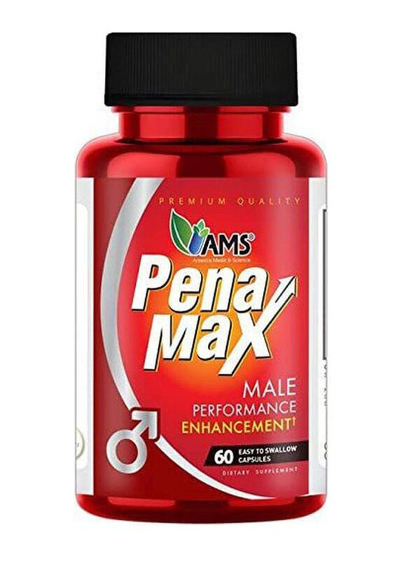

AMS Penamax Male Performance Enhancement, 60 Capsules