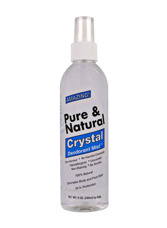 

Pure & Natural Crystal Deodorant Mist, 240ml