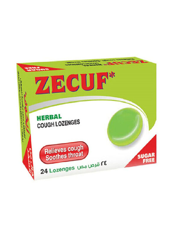 

Zecuf Herbal Cough Lozenges, 24 Lozenges