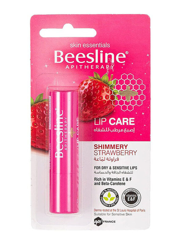 

Beesline Shimmery Strawberry Lip Care, 4gm