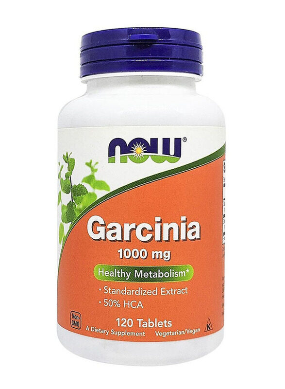 

Now Foods Garcinia Healthy Metabolism Supplement, 1000mg, 120 Tablets