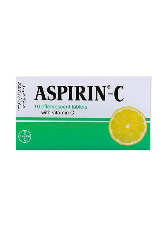 

Aspirin Vitamin C Effervescent Tablets, 10 Tablets