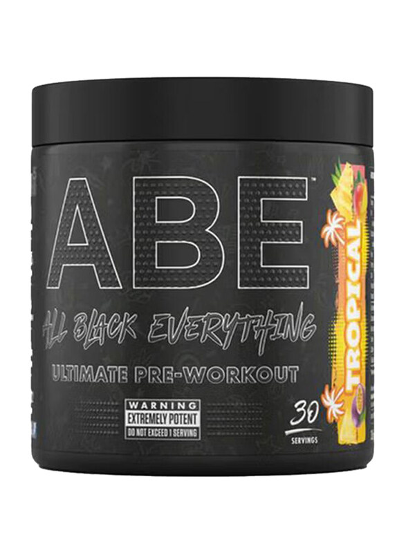 

Applied Nutrition All Black Everything Ultimate Pre Workout Food Supplement, 315gm, Tropical