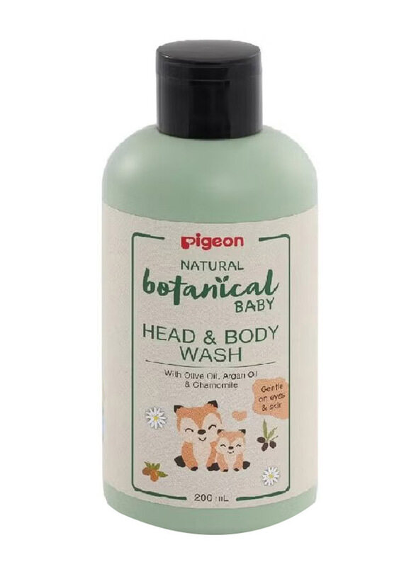 

Pigeon Natural Botanical Baby Head & Body Wash, 200ml