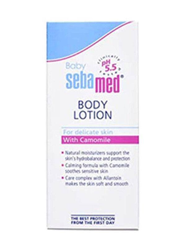 

Sebamed 200ml Moisturizing Baby Body Lotion, White