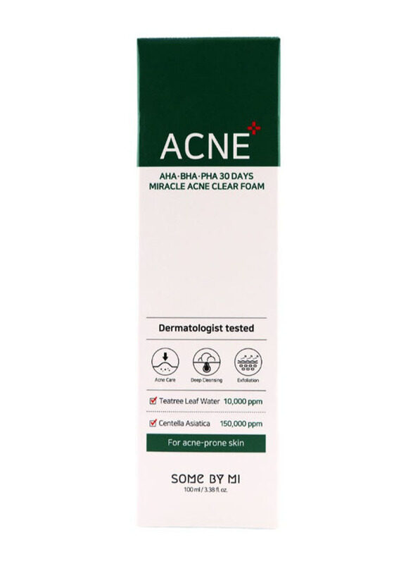 

Some By Mi Miracle Acne Clear Foam, 100ml