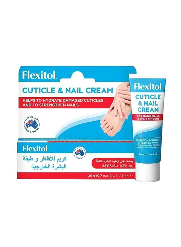 

Flexitol Cuticle & Nail Cream, 20gm, White