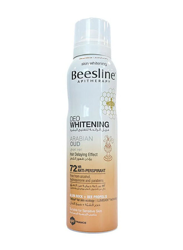 

Beesline Arabian Oud Whitening Deodorant, 150ml