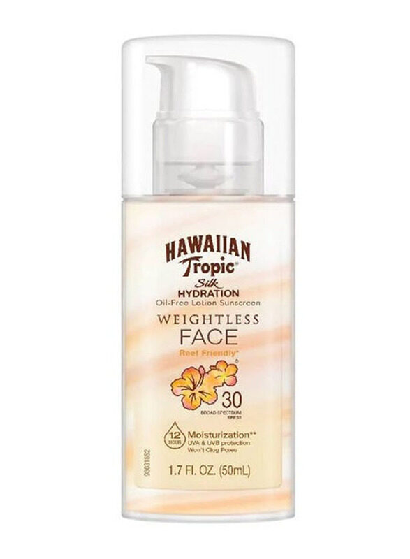 

Hawaiian Tropic Silk Hydration Oil-Free Sunscreen Spf 30, 50ml