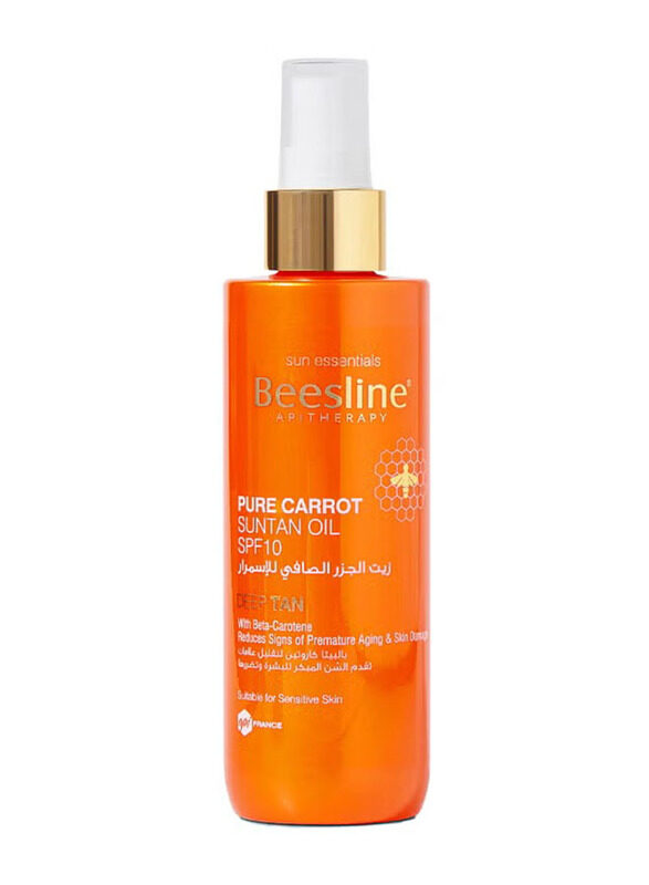 

Beesline SPF 10 Deep Tan Pure Carrot Suntan Oil, 200ml