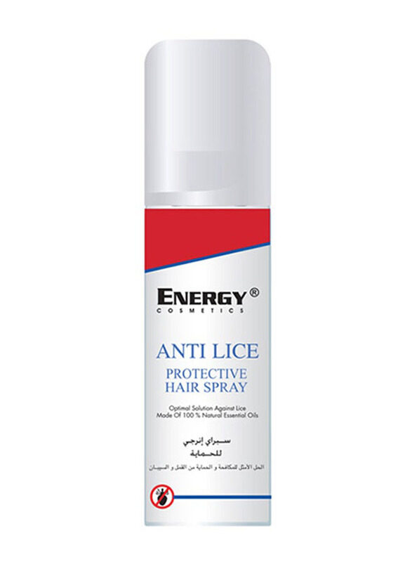 

Energy Cosmetics Anti Lice Protective Hair Spray, 100ml