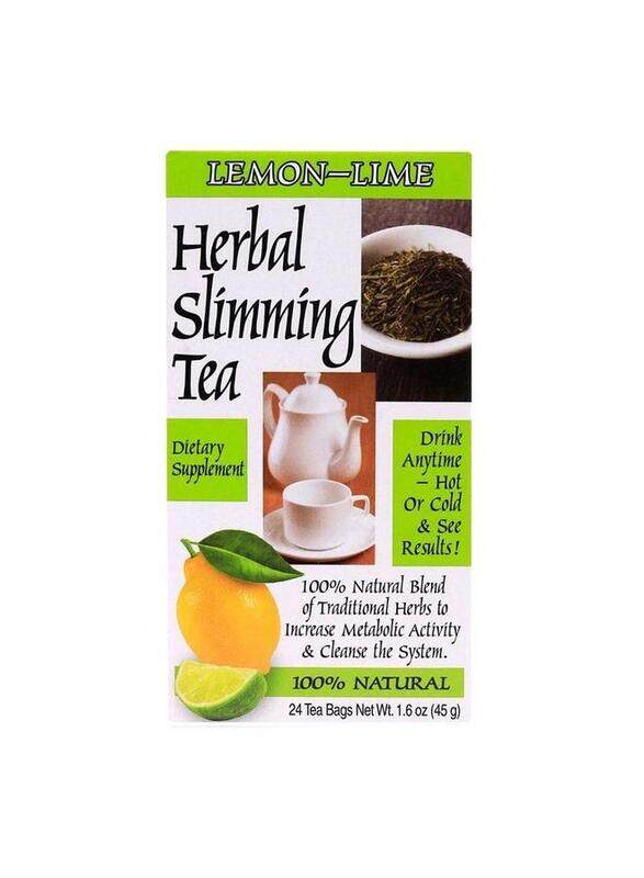 

21st Century Herbal Slimming Lemon Lime Tea, 24 Tea Bags