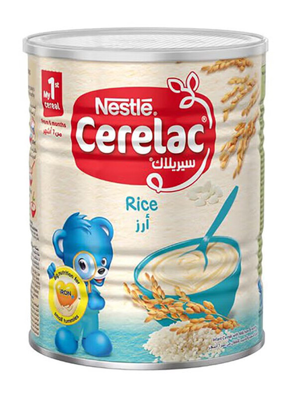 

Cerelac Nestle Rice Infant Baby Food, 8-12 Months, 400g