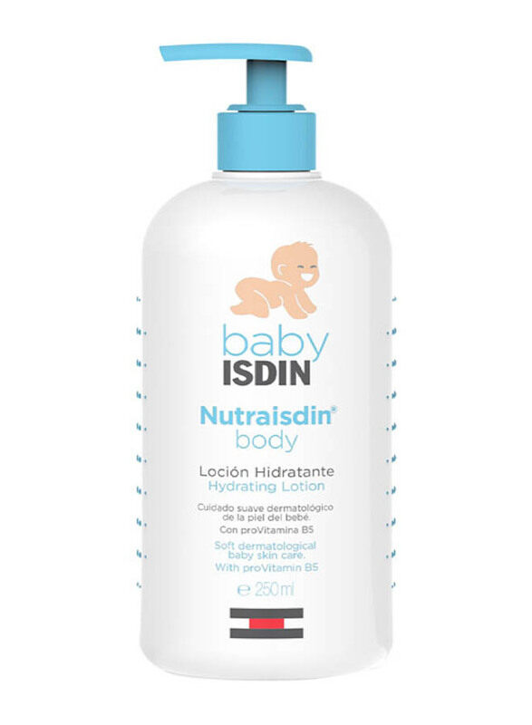 

Isdin 250ml Nutraisdin Baby Body Moisturizing Lotion, White
