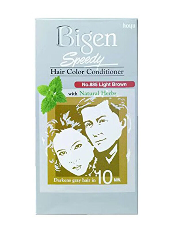 

Bigen Speedy Hair Colour Conditioner, 885 Light Brown