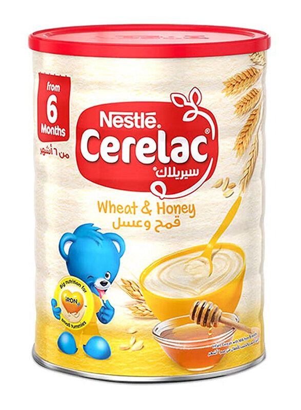 

Cerelac Wheat And Honey Baby Food, 0-6 Months, 1Kg