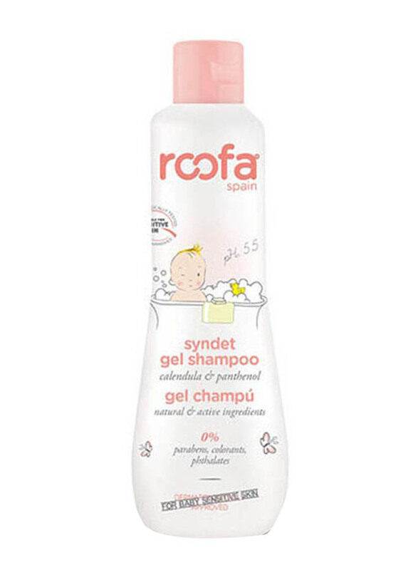 

Roofa 200ml Syndet Gel Shampoo, White