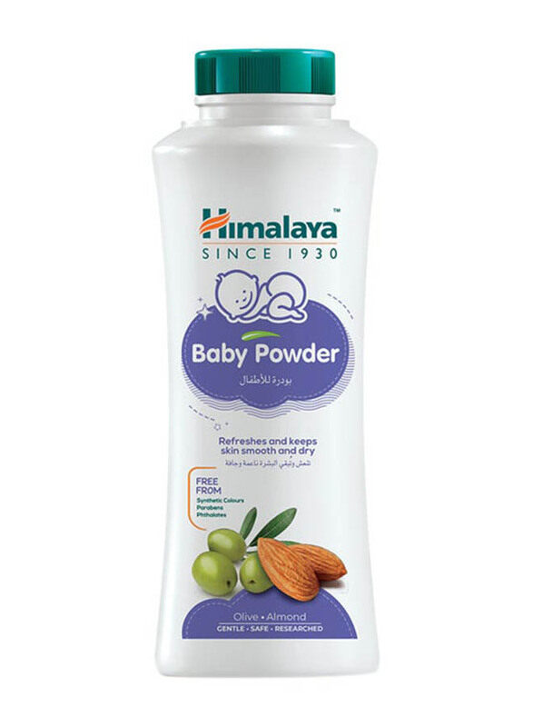 

Himalaya 200gm Baby Powder with Olive and Almond, White