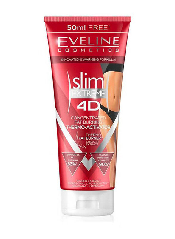 

Eveline Cosmetics Slim Extreme 4D Thermo Active Slimming Serum, 250ml