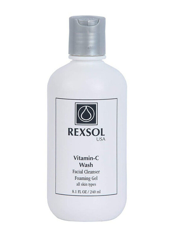 

Rexsol Vitamin C Wash Facial Cleanser Foaming Gel, 240ml